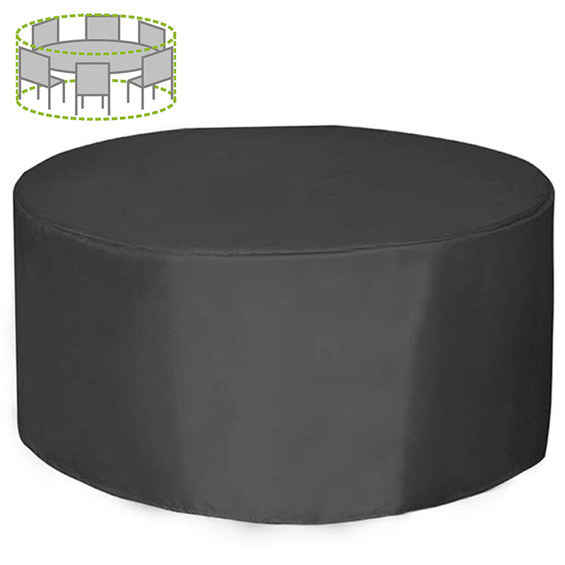 Outdoor Furniture Upholstery Near Me - 12 Größen Runde Möbelabdeckung 210D Robuste