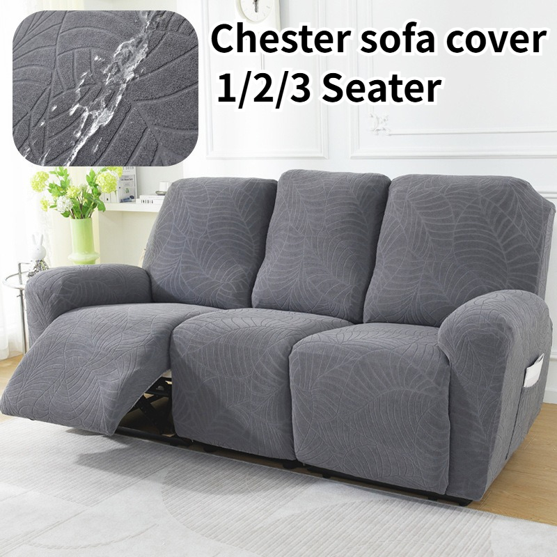 Outdoor Furniture Upholstery Near Me - 1/2/3-Sitzer Relaxsessel-Bezug, Dehnbarer Wasserdichter Verdickter Cheviot-Sofabezug,
