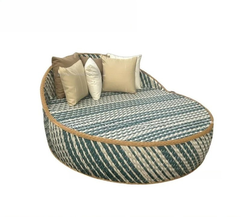 Outdoor Furniture Hotel - Maßgeschneidertes Outdoor-Sofa, kreativer Stuhl aus Rattangeflecht,