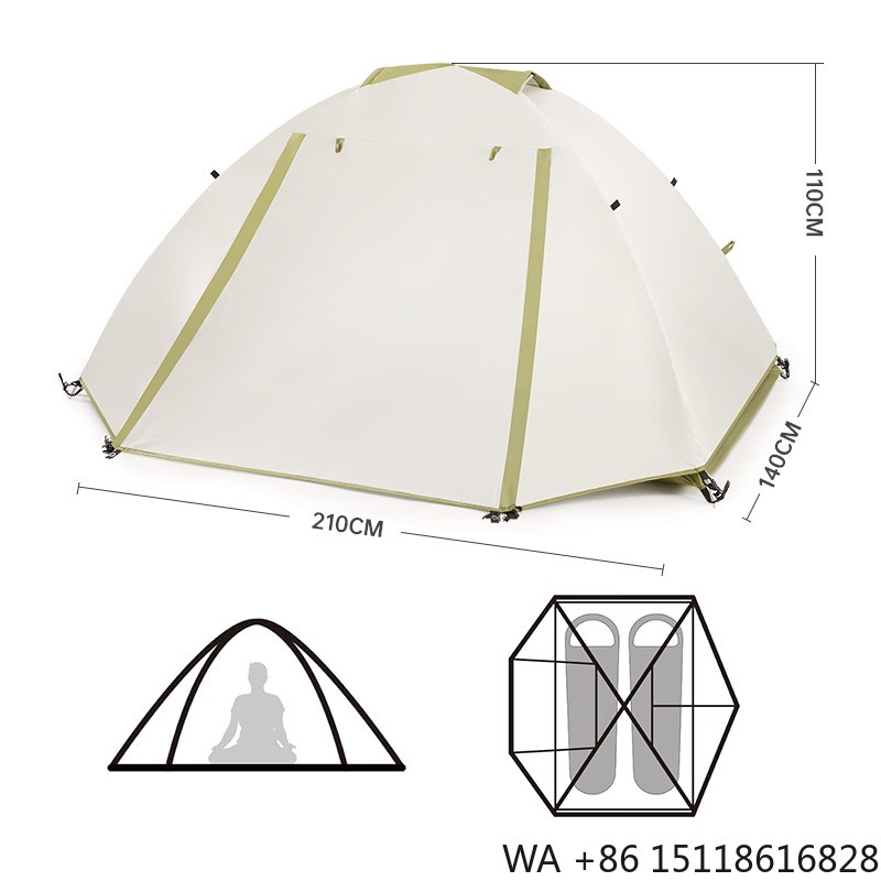 Outdoor Furniture Modern - Wander- und Bergsteigerzelt, Doppelwandig, Wasserdicht, Dreisaison,