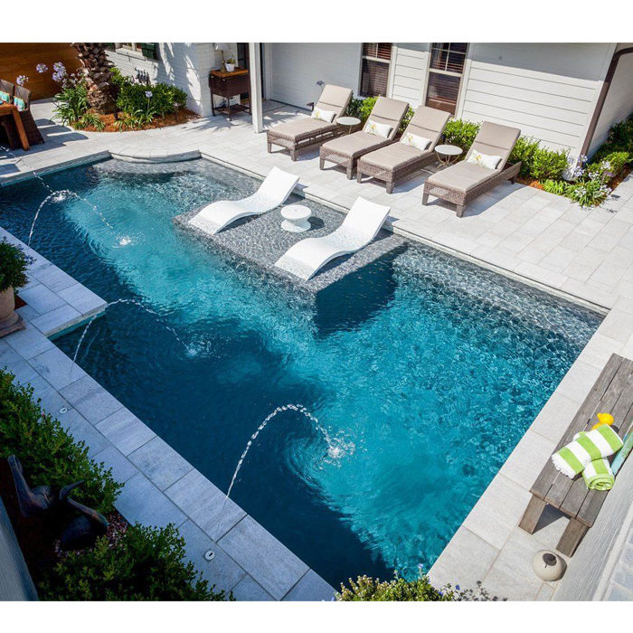 Outdoor Furniture Hotel - Hotel-Gartenmöbel: Sonnenliegen für den Poolbereich, Tagesbetten