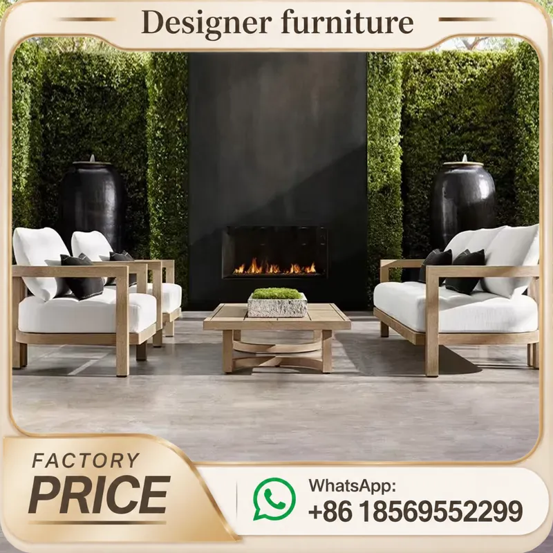 Teakholz-Sofa-Set, wasserdicht – Outdoor Furniture Hotel Bewertung und Preis