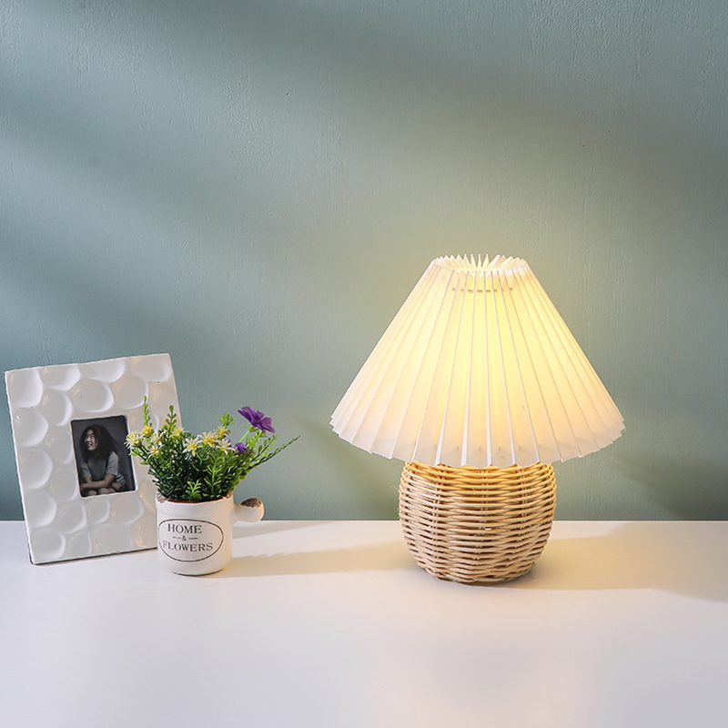 SCKDAY LED Plissierte Tischlam – Outdoor Furniture Sale Bewertung und Preis