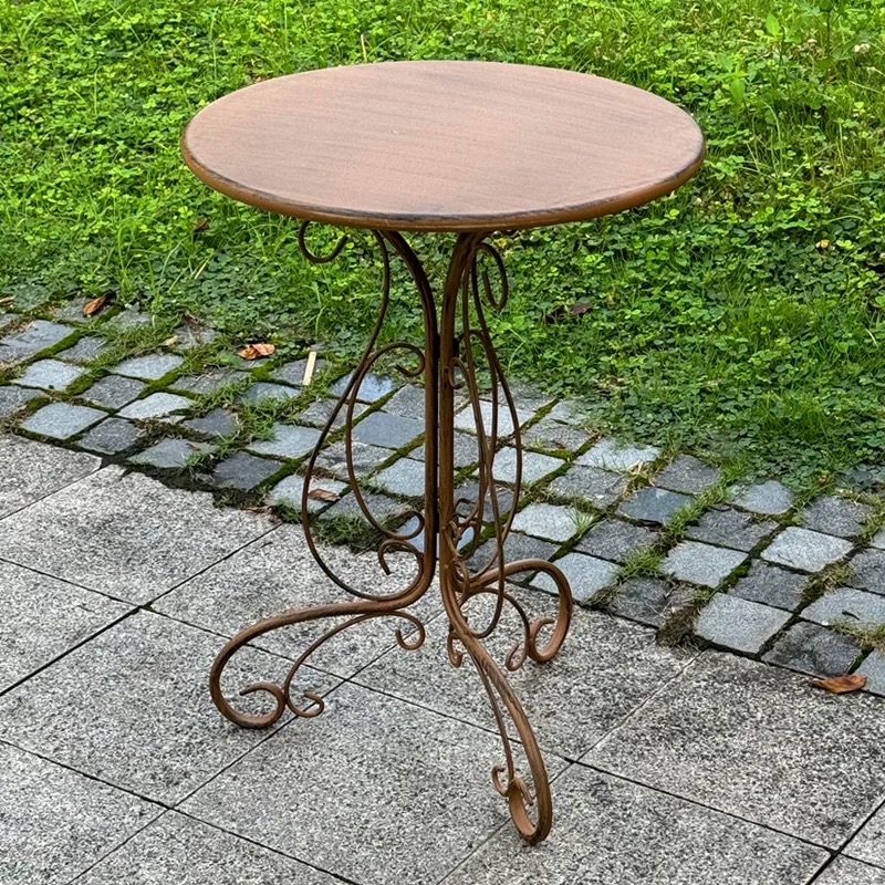 Runder Beistelltisch mit dekor – Outdoor Furniture Vintage Bewertung und Preis