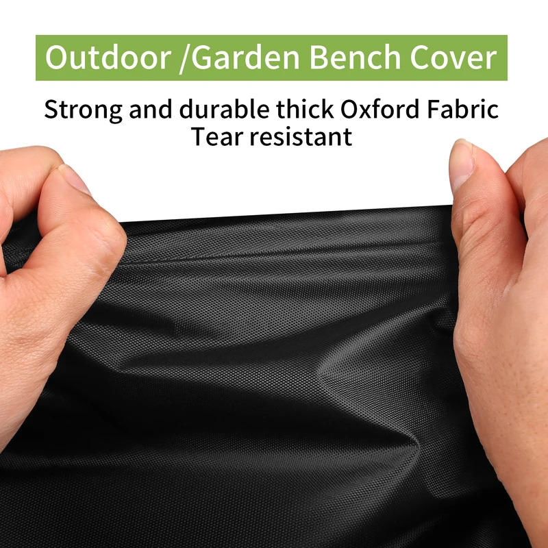 Wasserdichte schwarze Outdoor- – Outdoor Furniture Upholstery Near Me Bewertung und Preis