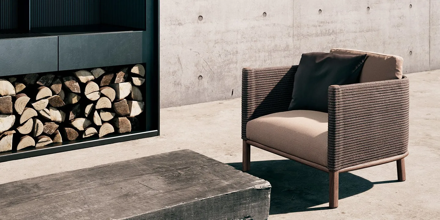 Teakholzrahmen mit Seilgeflech – Outdoor Furniture Hotel Bewertung und Preis