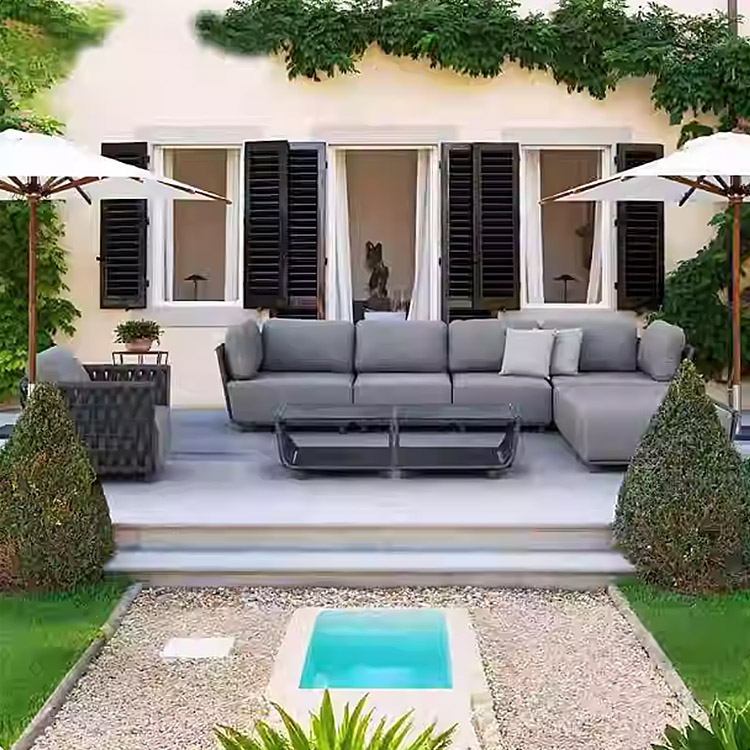 #   Luxus-Rattan-Aluminium-Gar – Outdoor Furniture Hotel Bewertung und Preis
