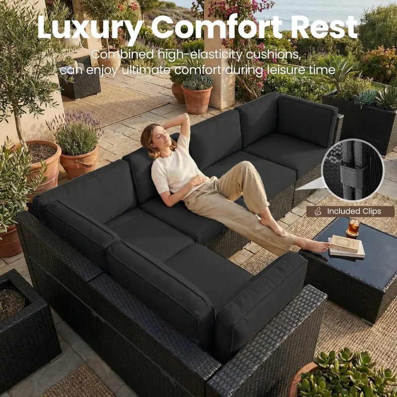 8-teiliges Gartenmöbel-Set aus – Outdoor Furniture Set With Fire Pit Bewertung und Preis