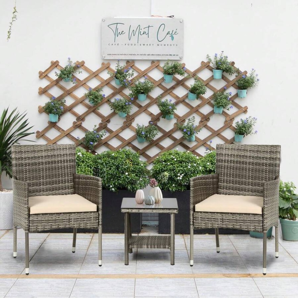 Outdoor-Terrassenmöbel-Set aus – Outdoor Furniture Loveseat Bewertung und Preis