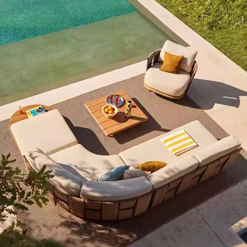 Nordisches Outdoor-Rattansofa  – Outdoor Furniture Design Bewertung und Preis