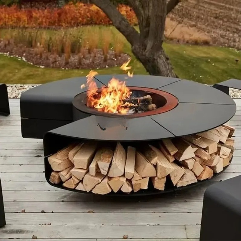 Patentierte rauchfreie Feuerst – Outdoor Furniture Set With Fire Pit Bewertung und Preis