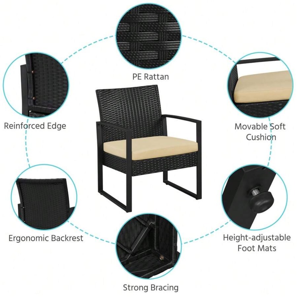 3-teiliges Outdoor-Möbelset au – Outdoor Furniture Design Bewertung und Preis