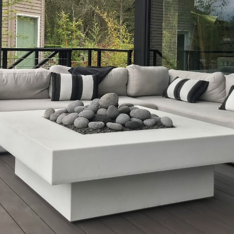 Outdoor-Sofa-Set mit Feuertisc – Outdoor Furniture Set With Fire Pit Bewertung und Preis