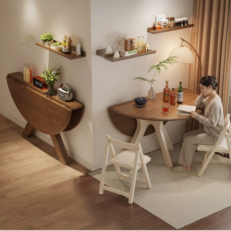 Klappbarer runder Esstisch aus – Outdoor Furniture Vintage Bewertung und Preis