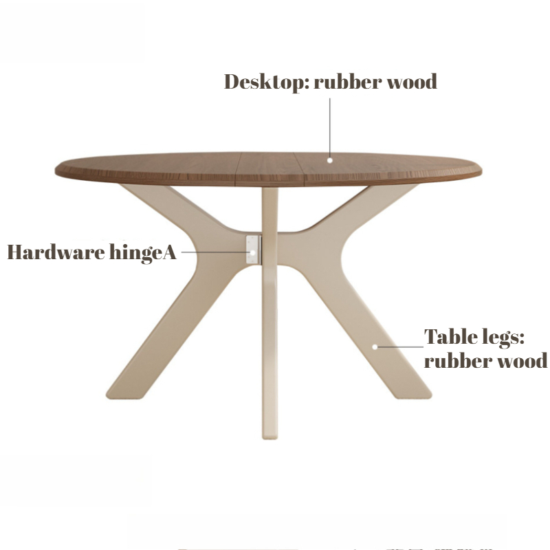 Klappbarer runder Esstisch aus – Outdoor Furniture Vintage Bewertung und Preis