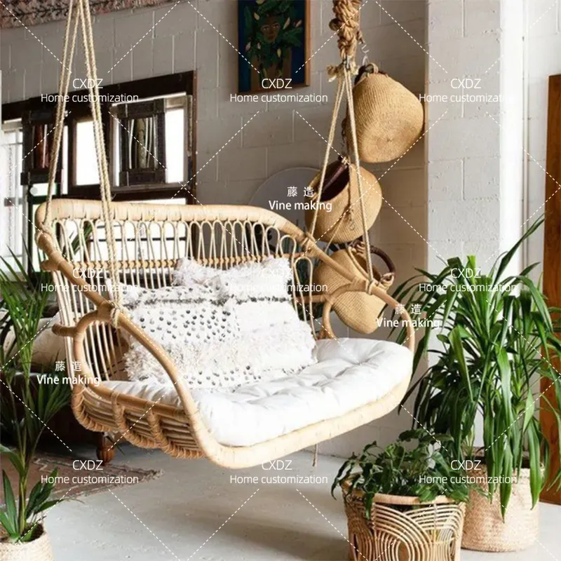 Doppelter Hängesessel aus Ratt – Outdoor Furniture Bali Bewertung und Preis