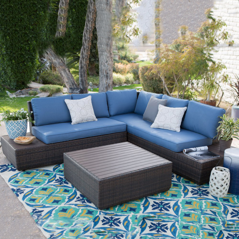 Outdoor-Sofa, Rattan-Gartenmöb – Outdoor Furniture Sale Bewertung und Preis