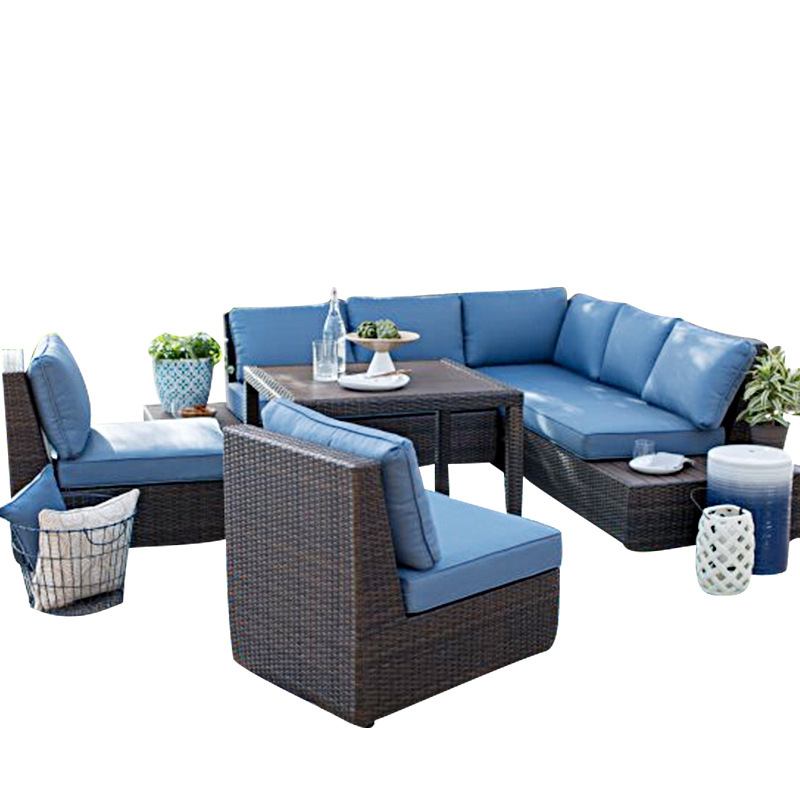 Outdoor-Sofa, Rattan-Gartenmöb – Outdoor Furniture Sale Bewertung und Preis