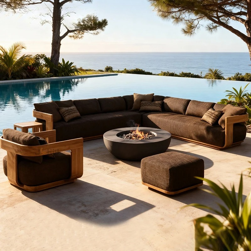 Sofa mit wasserdichtem UV-best – Outdoor Furniture Hotel Bewertung und Preis