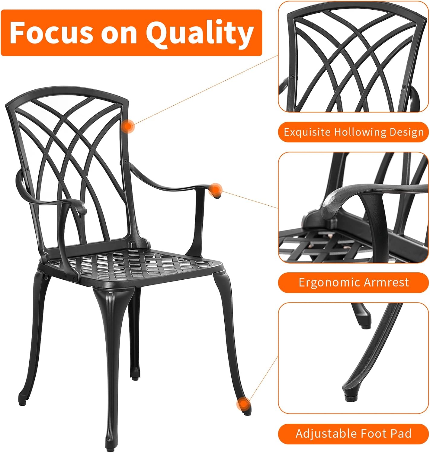 Outdoor-Bistro-Set für die Ter – Outdoor Furniture Vintage Bewertung und Preis