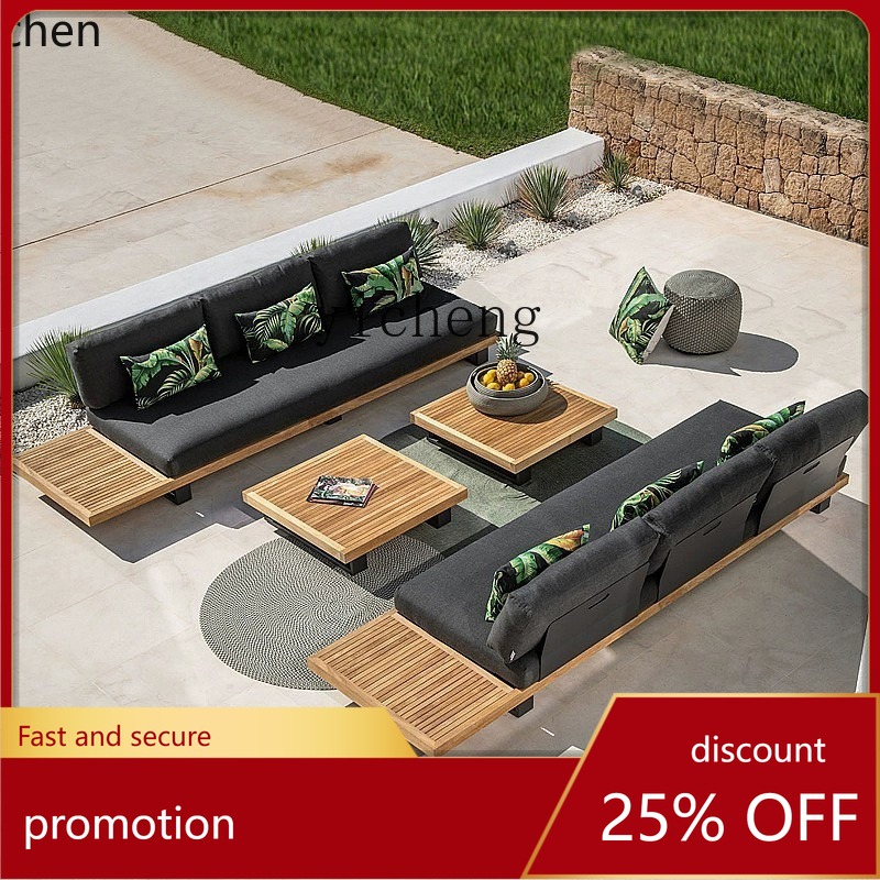 HYS Outdoor-Teakholz-Sofa für  – Outdoor Furniture Hotel Bewertung und Preis