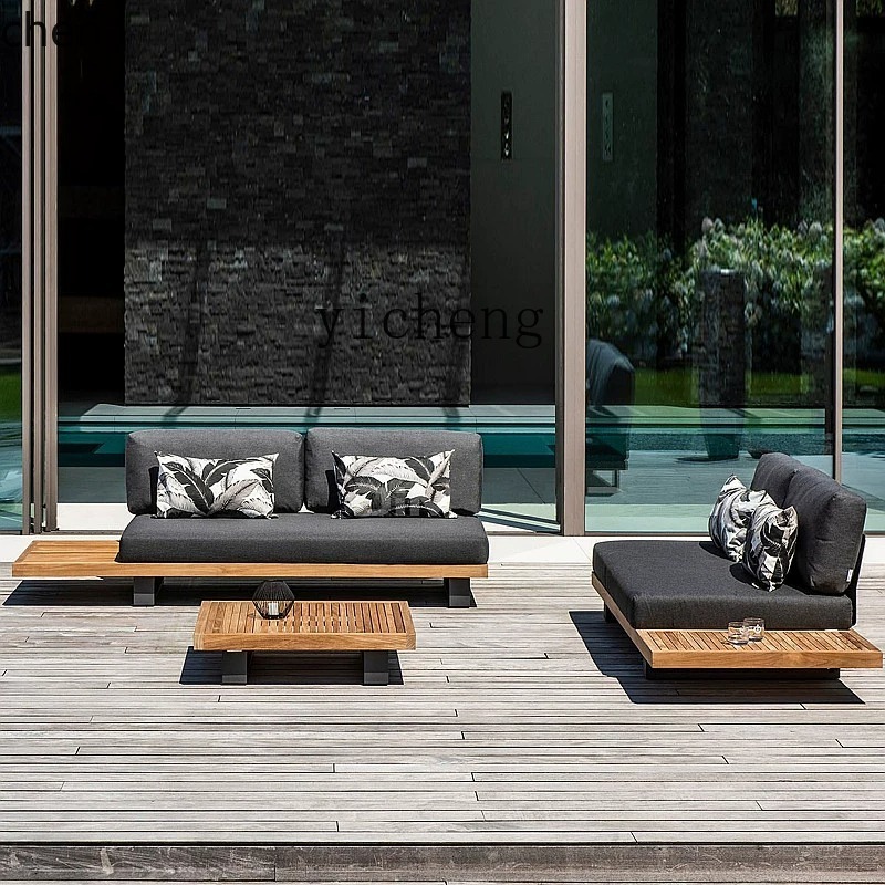 HYS Outdoor-Teakholz-Sofa für  – Outdoor Furniture Hotel Bewertung und Preis
